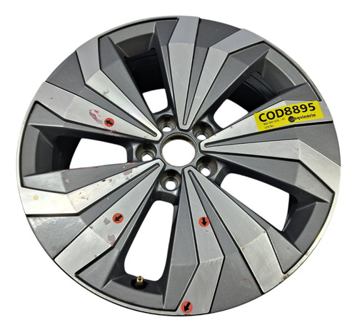 Roda Liga Aro 17 Avulsa Original T Cross Cod8895 O (Usado)