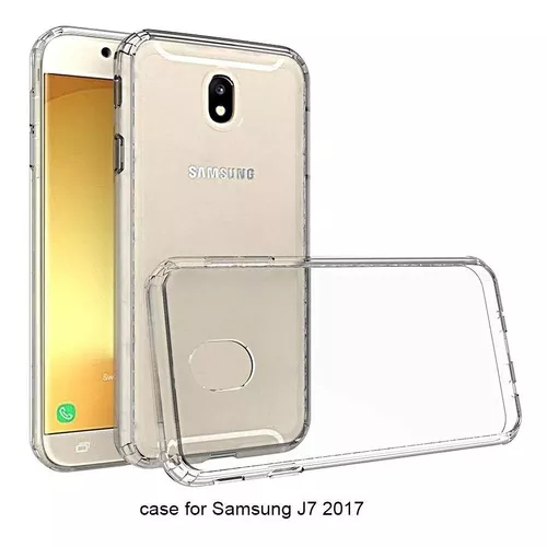 carro Actuación sombra Funda Antishock Transparente Hybrid Para Samsung J7 Pro 2017 | Meses sin  intereses