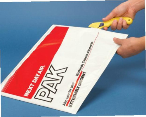 Abridor de pacotes universal Openx Dual Blade Cor Amarillo