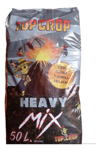 Sustrato Heavy Mix Top Crop 50lts