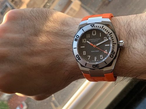 Relógio Hamilton Khaki Navy Date Diver Automatic H78615985