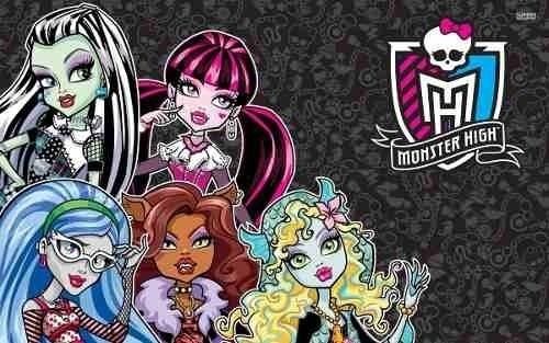Painel Lona Monster High 2 X 1,50.banner. Envio 48h.