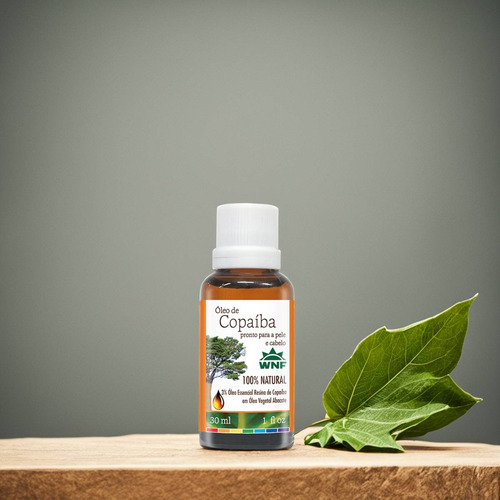 Óleo Copaíba Pronto Para Pele, Cabelo E Rosto 30ml Wnf