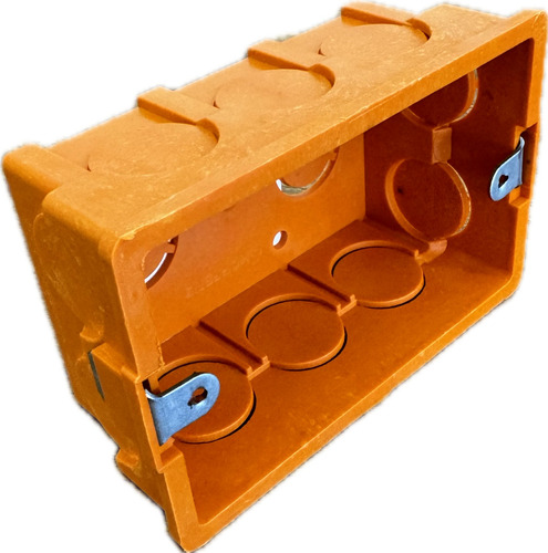 Caja Distribución Tabique Naranja Hoffen (pack 100 Unidades)