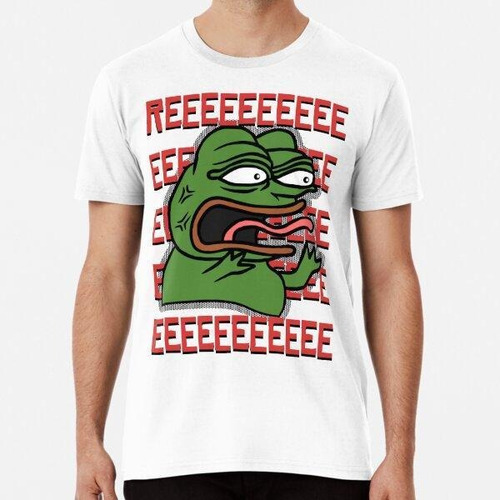 Remera  memes Pepe La Rana Reeee Algodon Premium 