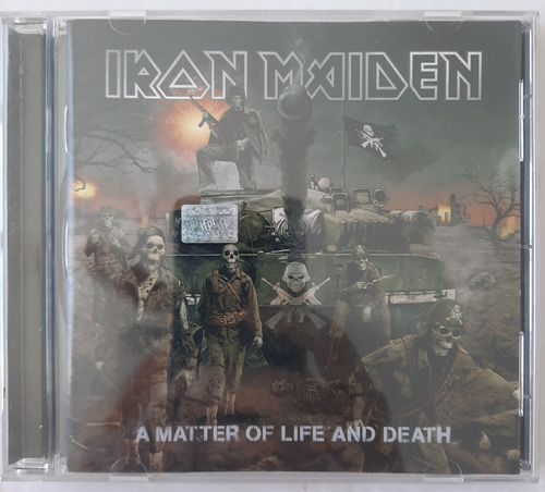 Iron Maiden - A Matter Of Life And Death ( Cd - Arg )