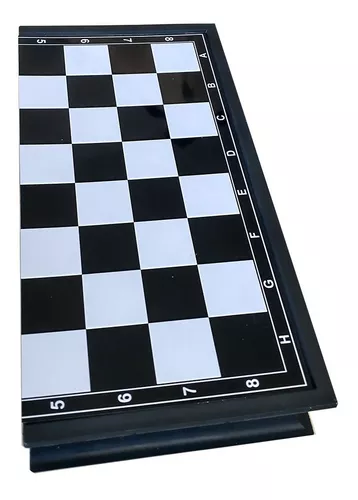 Jogo de tabuleiro de xadrez portátil de viagem medética com peças