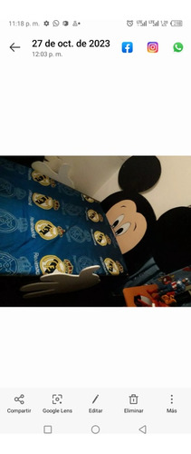 Cama De Mickey Mouse Niño 