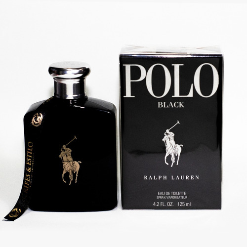 Perfume Polo Black Masculino Edt 125ml - 100% Original