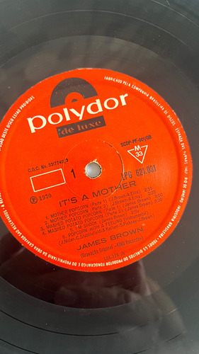 Lp James Brown It`s A Mother Polydor Vinil (Usado)