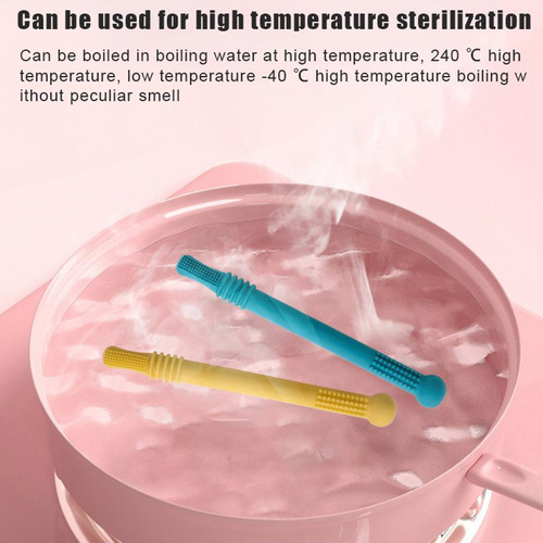 Tubos De Mordedura Huecos De Silicona Para Juguetes De Denti