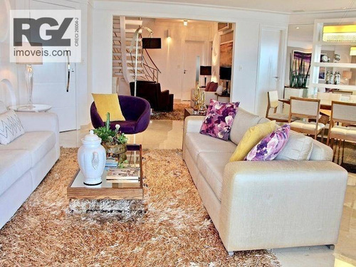 Imagem 6 de 19 de Cobertura Com 4 Dormitórios À Venda, 680 M² Por R$ 7.450.000,00 - Ponta Da Praia - Santos/sp - Co0218