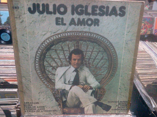 Julio Iglesias El Amor  Lp Lacapsula