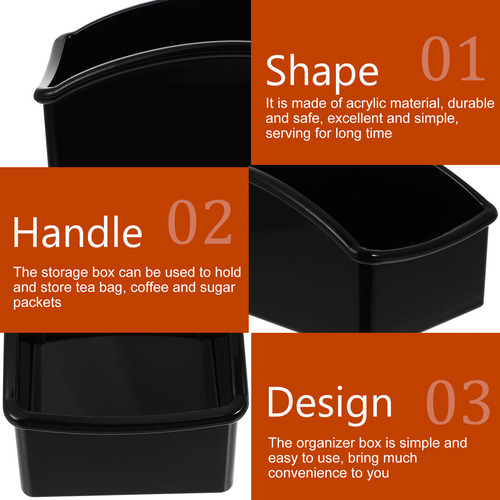 Caja De Almacenamiento Para Bolsas De Té Coffee Shop, Bolsit