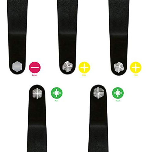 Conjunto De Chaves De Fenda Neiko Ultra Low Offset De 5 Peça