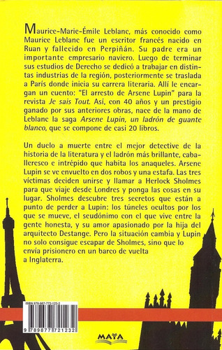 Imagen 2 de 2 de Libro - Arsenio Lupin Contra Herlock Sholmes Maurice Leblac