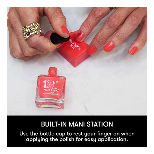 Nails Inc Esmalte De Uñas En Gel Sin Capa Superior, Base 4