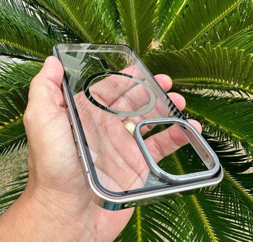 Funda Metálica Magsafe For iPhone 15 Pro, Pro Max