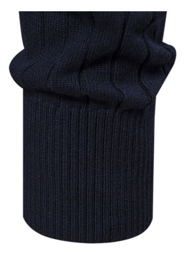 Sudadera Casual Con Cuello Alto Y Media Cremallera Para Homb