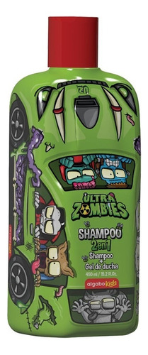 Shampoo Ultra Zombies 2en1 450ml Algabo