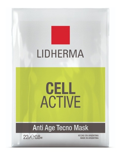 Cellactive Antiage Tecno Mask Mascara Lidherma Celulas Madre