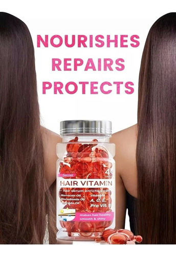 Cápsulas Vitamina Smooth Silky Hair Quer Complex 40 Cápsulas