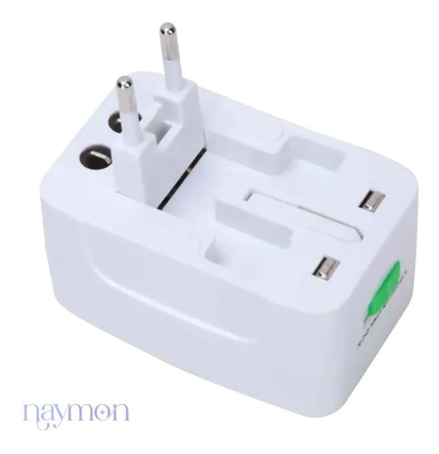 20pz Adaptador Convertidor Clavija Corriente Universal Viaje