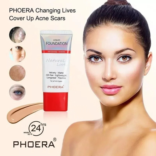 Phoera Base Matte 24 Horas Oil- Free Tom Creme