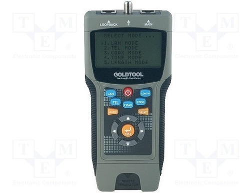Imagen 2 de 6 de Tester Red Cable Utp Mide Distancia Fallas Categoria 5 6 7