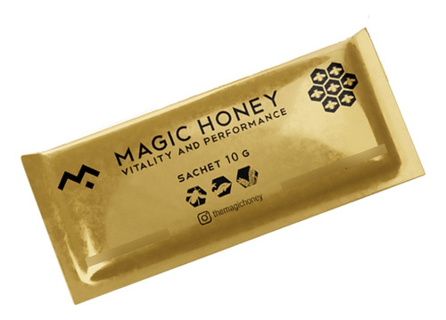 The Magic Honey 12 Unidades Energizante Y Vigorizante 100%