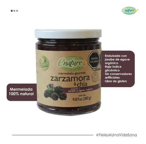 Imagen 5 de 10 de Mermelada Con Chía 280g