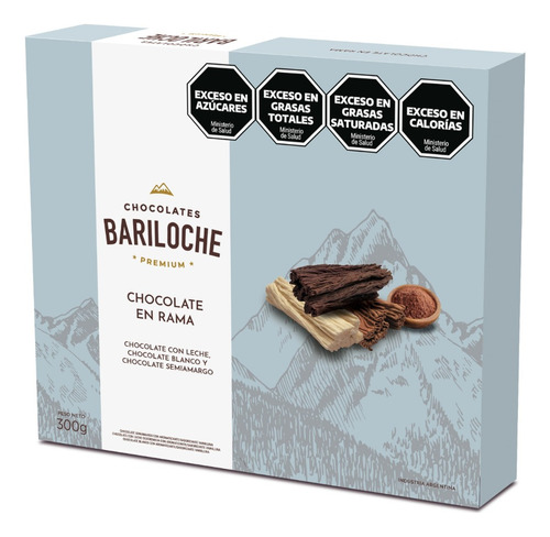 Chocolate Bariloche En Rama Surtido X 300g - Calidad Premium