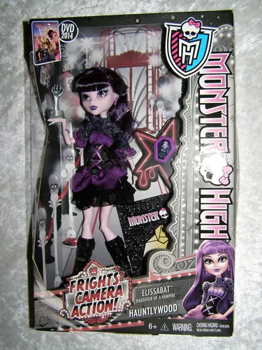 Monster High, Elissabat, Muñeca Coleccionable Con Accesorios