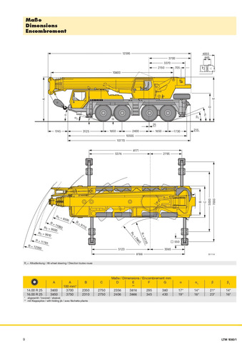 Grúa Liebherr De 80 Tn