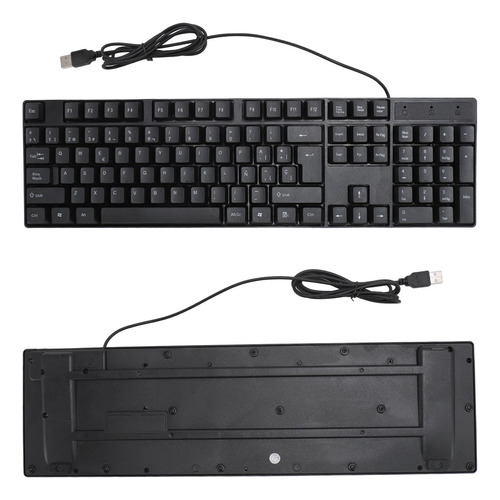Teclado Usb Con Cable K1800, Idioma Minoritario, 104 Teclas,