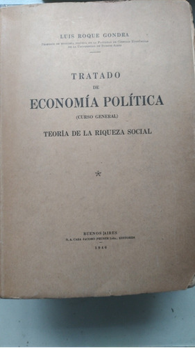 Tratado De Economía Política - Teoría Riqueza Social