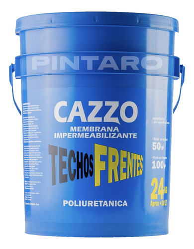 Solución Profesional Impermeabilizante Cazzo Techos 10 Lts