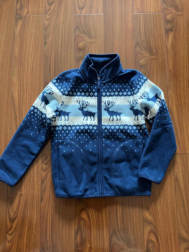 Campera Polar Uniqlo Niños 7/8 Años