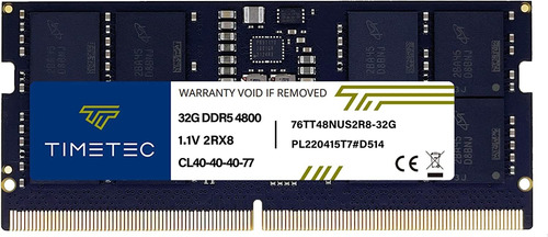 Timetec 32gb Ddr5 4800mhz Pc5-38400 Unbuffered Non-ecc 1....