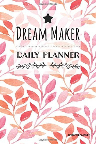 Dream Maker Daily Planner Undated Planner Floral (1), Vision