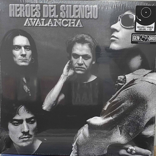 Vinilo Héroes Del Silencio Avalancha + Cd Nuevo Y Sellado