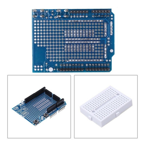 Imagen 2 de 5 de Par De Proto Shiled Uno, Arduino - Pic