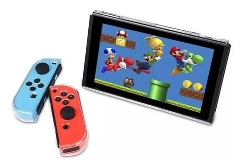 Mica Y Funda Carcasa Rígida Para Nintendo Switch