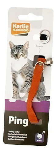 Collar Para Gato Con Campana Naranja 5010139