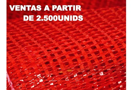 Sacos De Malla Rojos Agricolas