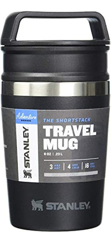 La Taza De Viaje Shortstack 8 Oz Negro Mate