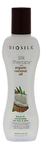 Tratamiento  Silk Therapy Con Aceite De Coco Orgánico 5.64 O