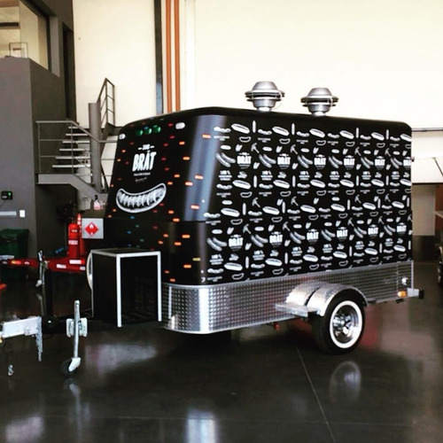 Trailer Para Comida Mactrail Con Equipamiento Incluido