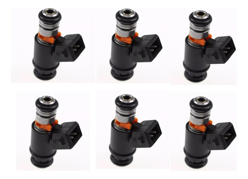 6x Inyector De Gasolina Nuevo 100% Iwp022 Jetta Vr6 Golf 2.8