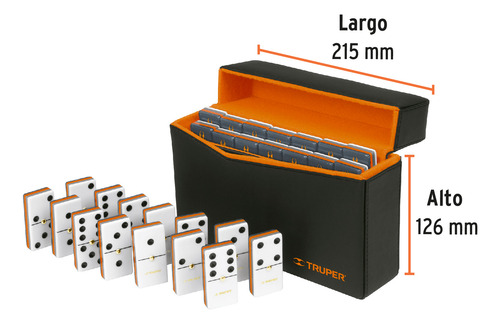 Juegos De Mesa, Domino + Dados + Baraja Española, Truper